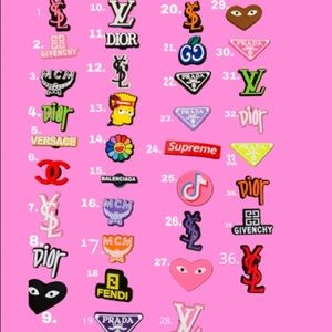 Croc Jibz $2.50 each Add in text which ones you want and how many